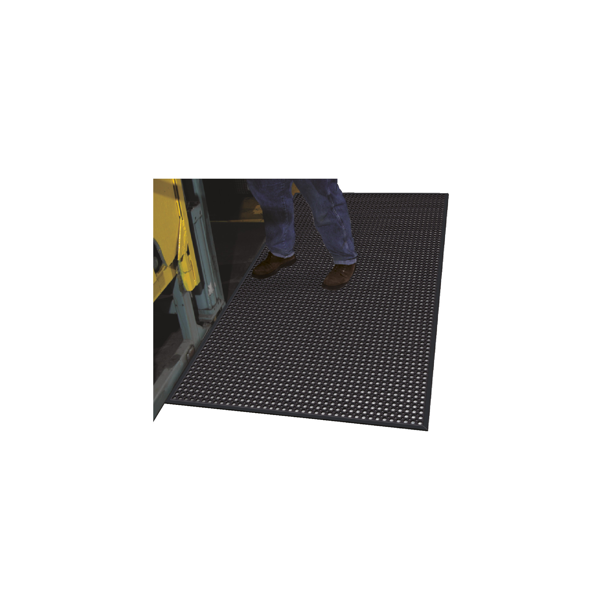 Apache 3' x 5' Black WorkStep Anti-Fatigue Mat | eBay